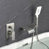 CLIHOME Wall Mount Single-Handle 3-Spray Tub and Shower Faucet with Handheld Shower Head (Valve Included) - 4 of 4