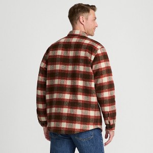 Lands' End Men's Super Brushed Shirt Jacket - 1 of 4