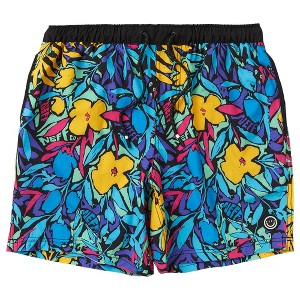 Men's NEFF Head In The Weeds Hot Tub Swim Trunks - 1 of 4