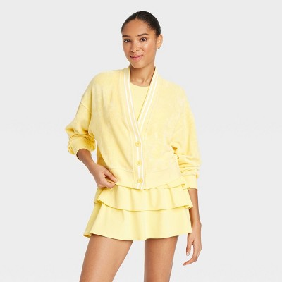 Women's Towel Terry Cardigan - JoyLab™
