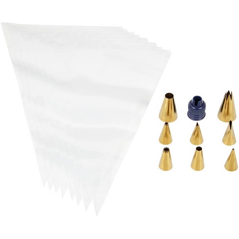 Wilton 3pc Icing Spatula Set Navy Blue/gold : Target