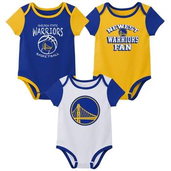 warriors baby onesie