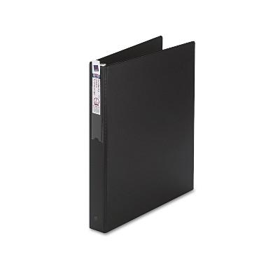 Avery Economy Non-View Binder with Round Rings 11 x 8 1/2 1" Capacity Black 04301