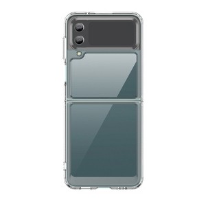 SAHARA - Venture Series Slim Clear Case for Samsung Galaxy Z Flip4 - Clear - 1 of 4