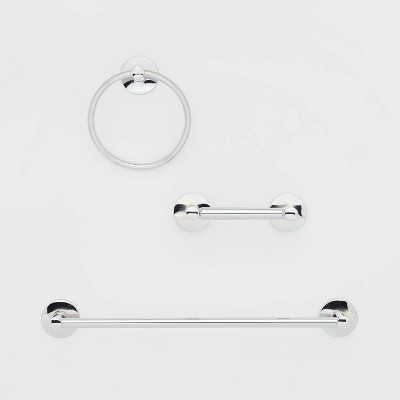 3pc Bath Hardware Set - Threshold™