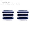 Dura Culina® 12pc 3-Cup Size Rectangular Stackable Glass Food Container Set - 2 of 4