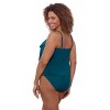 Aqua Green, Women's Triple Tier Tankini - 2 of 3