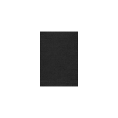 12 x 12 Black Linen Cardstock, 100lb.