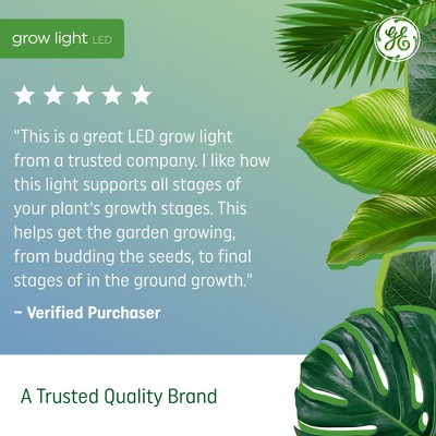 GE 24" Indoor White LED Grow Light for Lush Fruits and Flowers