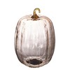 NAYSAYE Glass Pumpkin Ornament Holiday Decor for Fall Harvest Festival Thanksgiving Tabletop Display, Orange, 8.5"*8.5"*13" - 3 of 4