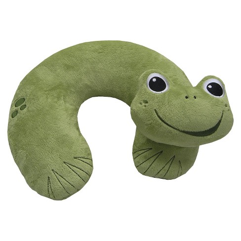 Kids Travel Neck Pillow Frog Embark Target