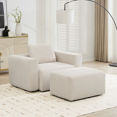 Hyleory Sectional Compression Sofa, Indoor Furniture Convertible Modular Compression Sectional Sofa Set