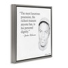 Stupell Industries Personal Dignity Jackie Robinson Quote Black and White, 18" x 18" - 3 of 4