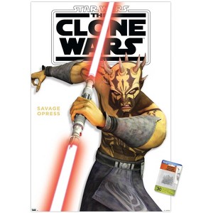 Trends International Star Wars: The Clone Wars - Savage Opress Feature Series Unframed Wall Poster Prints - 1 of 4