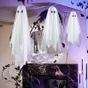 Halloween Decorations outdoor/indoor-3pcs Hanging Ghost Decor with Light, Ornaments,Hallowee n Decor for Tree, Yard, Window, Garden - 2 of 4