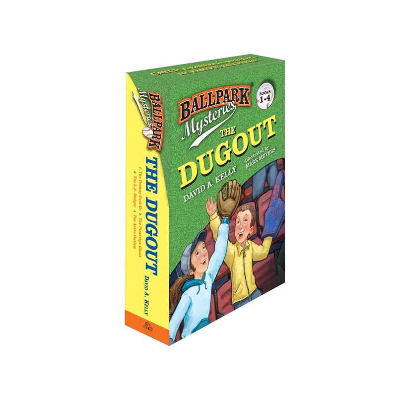 Ballpark Mysteries: The Dugout Boxed Set (Books 1-4) - by  David A Kelly (Mixed Media Product), 1 of 2