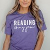 Simply Sage Market Women's Reading Is My Jam Short Sleeve Graphic Tee - 2 of 3