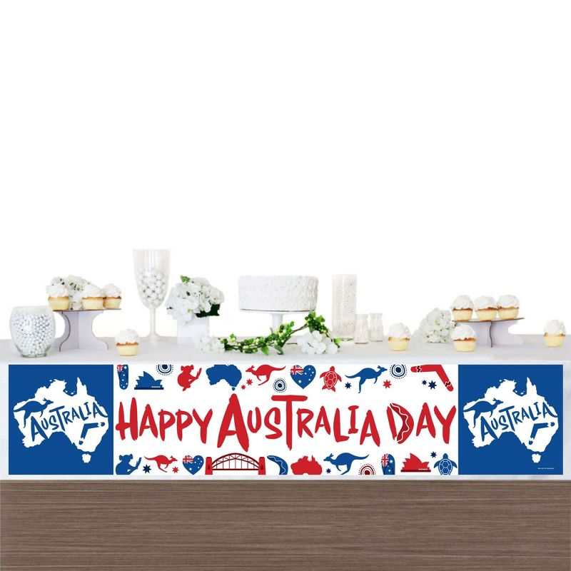 Big Dot of Happiness Australia Day - G'Day Mate Aussie Party Decorations Party Banner, 3 of 8