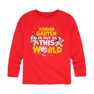 Boys' - Disney - Kindergarten Out Of This World Long Sleeve Graphic T-Shirt - 1 of 4
