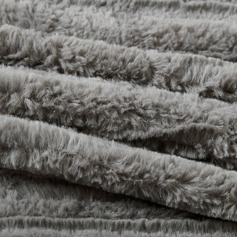 Polar Brushed Faux Fur Comforter Mini Set, 6 of 8