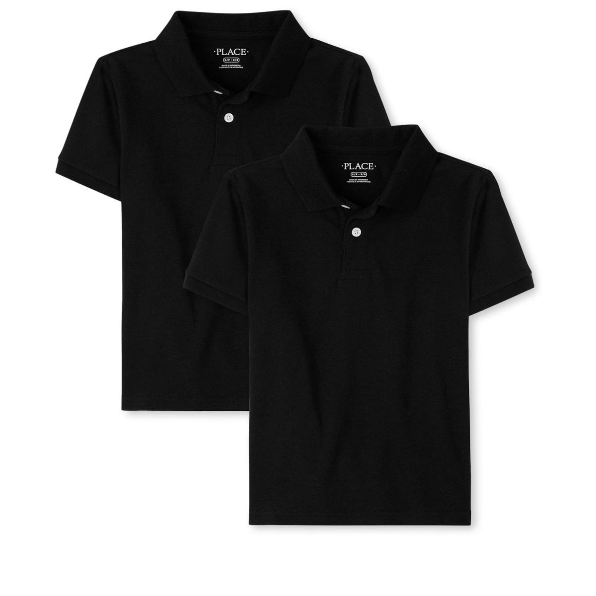 The Children's Place Boys Uniform Short Sleeve Pique Polo 2-Pack