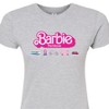 Women's - Barbie - Barbie Transportaion Vehicles Fitted Graphic T-Shirt - 2 of 3