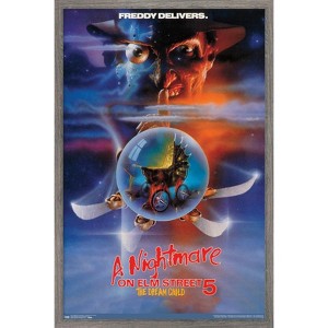 Trends International A Nightmare on Elm Street 5: The Dream Child - One Sheet Framed Wall Poster Prints - 1 of 4