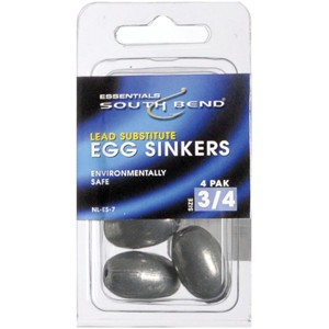 SouthBend  Size 10 1/8 Oz. Lead-Free Egg Sinker (4-Pack) NLES10 - 1 of 1