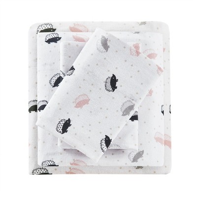 Gracie Mills Atticus Cotton Flannel Printed Sheet Set