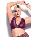 Women's Plus Size lingerie Zoey Bralette - amethyst | FOX & ROYAL