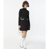 Smak Parlour Women's Mock Turtleneck Fit & Flare Dress - 4 of 4