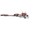 First Gear DCP 1/64 Peterbilt 379 Tri-Axle Flat Top with Fontaine Magnitude Tri-Axle Lowboy Trailer with Booster & Stinger 60-2015 - 2 of 4