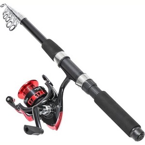 Nattork 2Pcs Telescopic Fishing Rods Set - 1 of 3