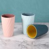 Unique Bargains Durable Plastic Reusable Toothbrush Holder 1 Pc - 4 of 4