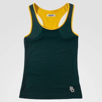 NCAA Baylor Bears Yoga Tank Top - Green M