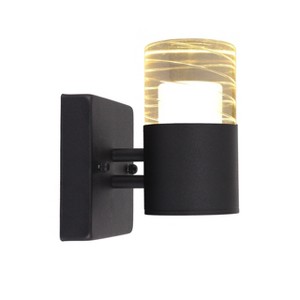 Chloe Lighting Aalok 1 Light Led In/out Door Wall Sconce 3000k Warm White 7" Tall - 1 of 4