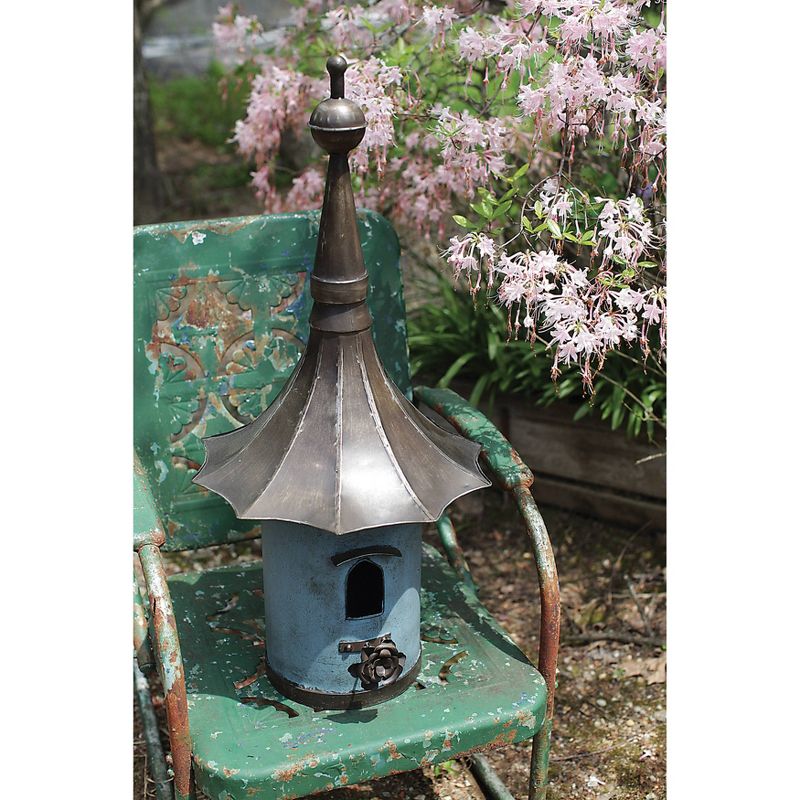 Metal Birdhouse - Storied Home, 4 of 6