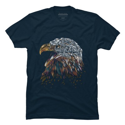 Men's Design By Humans WILD EAGLE By Dandingeroz T-Shirt