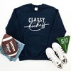 Simply Sage Market Women's Graphic Sweatshirt Classy Until Kickoff - 2 of 2