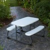 Lifetime Children's Picnic Table, White (60239) - 2 of 4