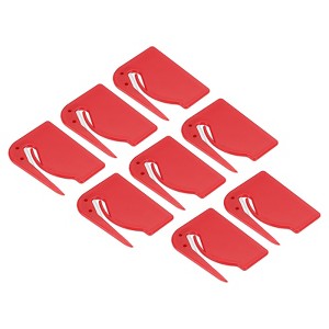 Unique Bargains Portable Utility Lightweight Handle Envelope Slitter 8 Pcs - 1 of 4