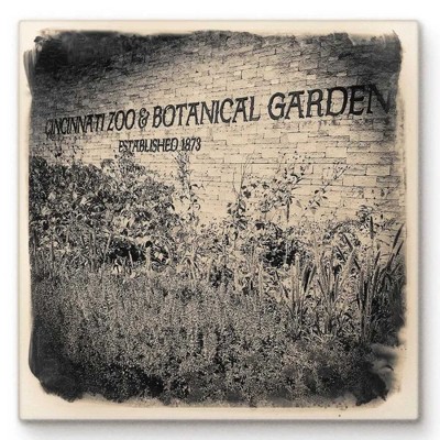 Cityscape Tiles 4.25 In Cincinnati Zoo Botanical Garden Animals Coasters