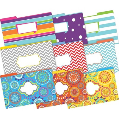 File Folders Multi-Design 27 per Set Legal On Point - Barker Creek