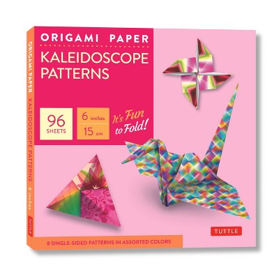 Origami Paper - Kaleidoscope Patterns - 6 - 96 Sheets - (Tuttle Specials) by  Tuttle Studio (Loose-Leaf)