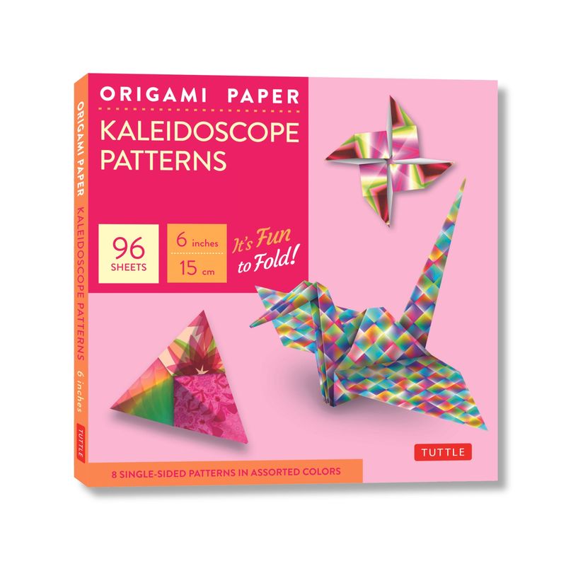 Origami Paper - Kaleidoscope Patterns - 6 - 96 Sheets - by  Tuttle Studio (Loose-Leaf), 1 of 2