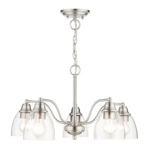Livex Lighting Montgomery 5 - Light Chandelier in  Brushed Nickel - 1 of 1