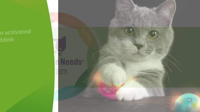 SmartyKat Flicker Balls Cat Toy - 2pk, 2 of 9, play video