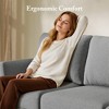 GYIIYUO 89" 3 Seater Sofa Couch with Deep Seats, Upholstered Sofa with Armrests, Comfy Couches for Living Room, Apartment and Office - 3 of 4