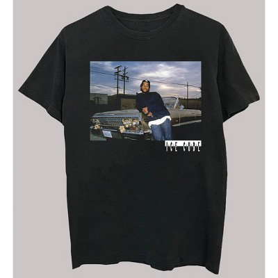 Men's Ice Cube Short Sleeve Graphic Crewneck T-Shirt - Black M