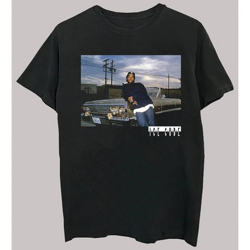 Flock at fortsætte sammenholdt Men's Ice Cube Short Sleeve Graphic Crewneck T-shirt - Black S : Target